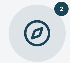 Directional emblem and notification indicator